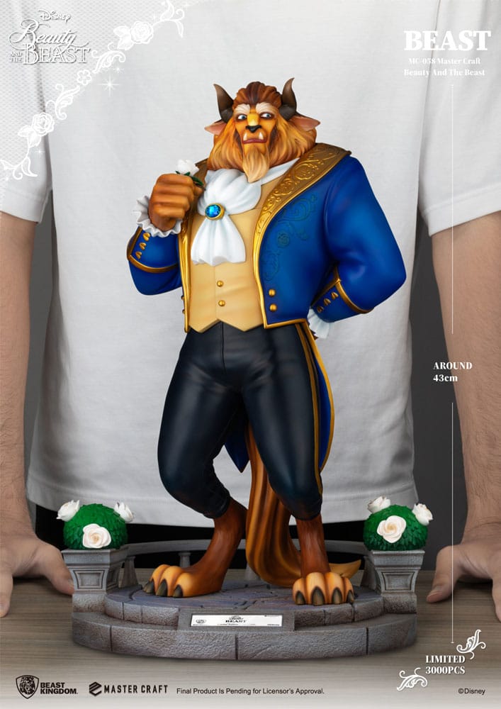 Disney Master Craft Statue Beauty and the Beast Beast 39 cm - Bild 8