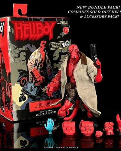 Hellboy Action Figure 1/12 Scale Bundle Pack