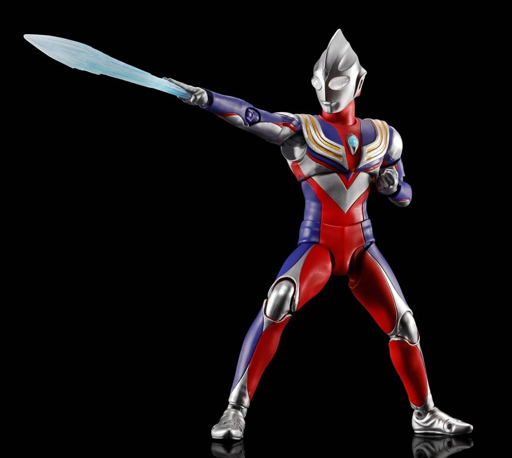Ultraman Series S.H.Figuarts Shinkocchou Seihou Action Figure Ultraman Tiga Multi Type 30th Anniversary Edition 15 cm - Bild 4