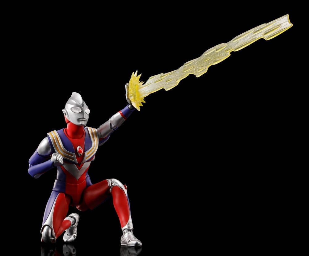 Ultraman Series S.H.Figuarts Shinkocchou Seihou Action Figure Ultraman Tiga Multi Type 30th Anniversary Edition 15 cm - Bild 8