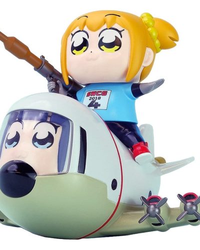 Pop Team Epic Chibi Creature Vinyl Figures 2-Pack POPUKO & PIPIMI: Skeleton Competition Ver.