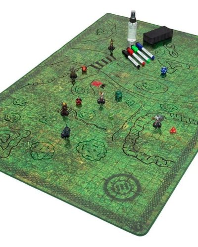 Enhance Tabletop Grid Mat Deluxe RPG Campaign Kit Grass