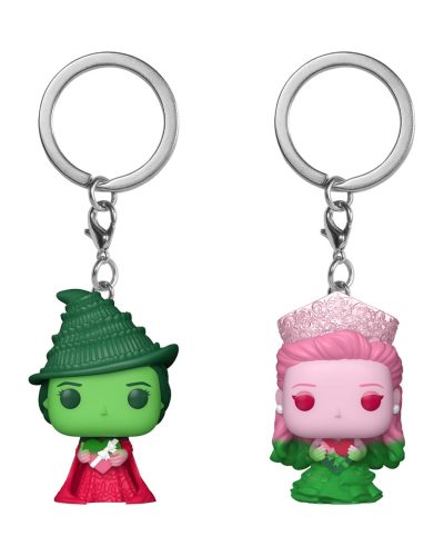 Wicked POP! Vinyl Keychain 2-Pack G&E (Ombre) 4 cm
