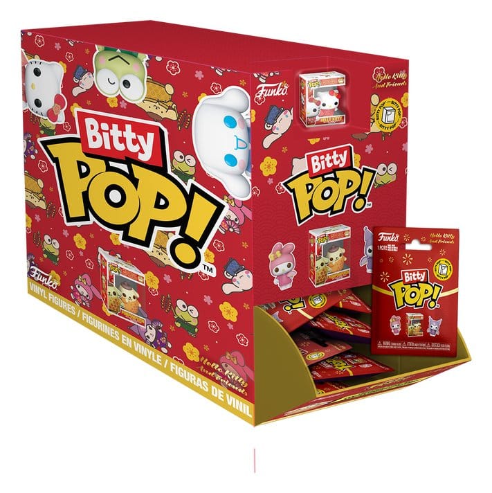 Hello Kitty & Friends Bitty POP! Vinyl Figure Display (24) PDQ 2.5 cm