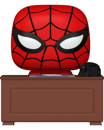 Marvel POP! Premium Vinyl Figure Meme- Spider-Man w/Desk 9 cm