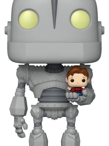 The Iron Giant Super Sized POP! Animation Vinyl Figure Iron Giant w/Hogarth 15 cm