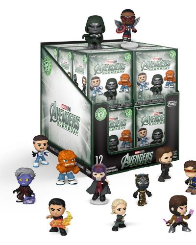 Avengers: Doomsday Mystery Mini Figures 5 cm Display (12)