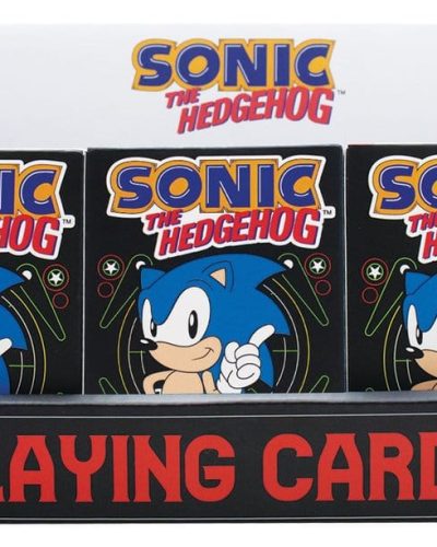 Sonic the Hedgehog Playing Cards Display (12 Packs)