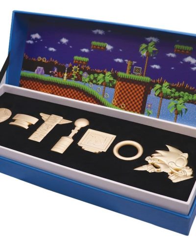 Sonic the Hedgehog Replica Commemorative Icons Set Limited Edition 10 x 28 x 4 cm