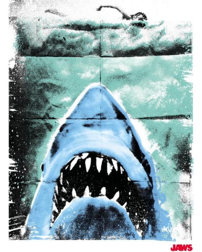 Jaws Art Print Ver. C Limited Edition 28 x 41 cm