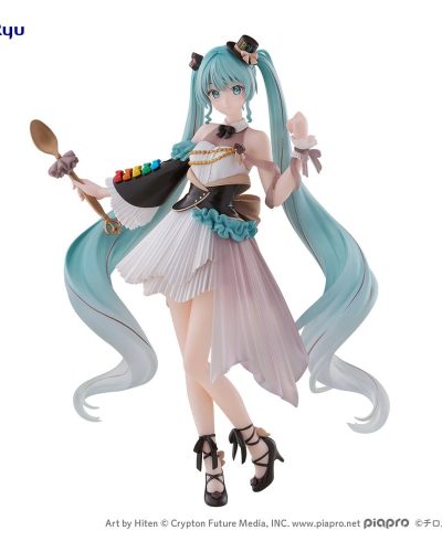 Hatsune Miku x Tirol Choco Collaboration PVC Figure Coffee Nougat Ver. 19 cm