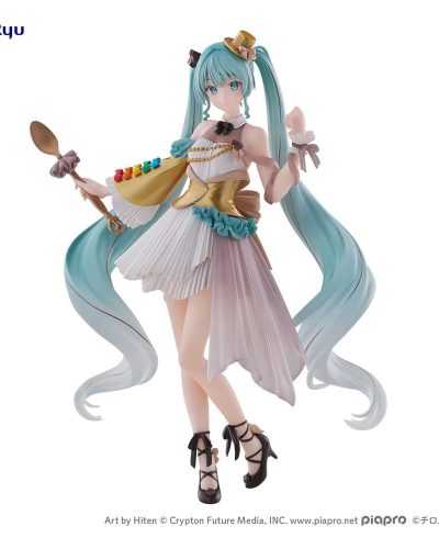 Hatsune Miku x Tirol Choco Collaboration PVC Figure Coffee Nougat Another Color Ver. 19 cm