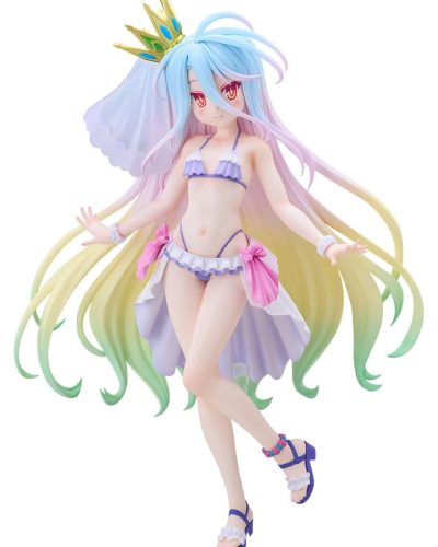 No Game No Life Tenitol Tall PVC Figure Shiro swimwear dress Ver. 29 cm