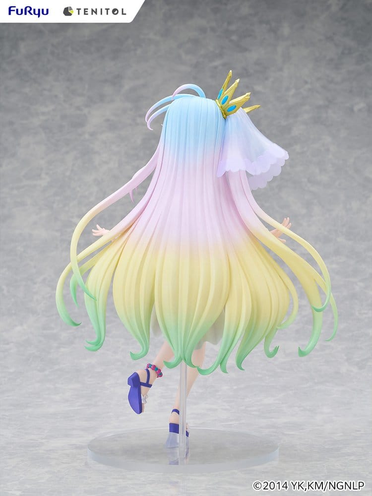 No Game No Life Tenitol Tall PVC Figure Shiro swimwear dress Ver. 29 cm - Bild 3