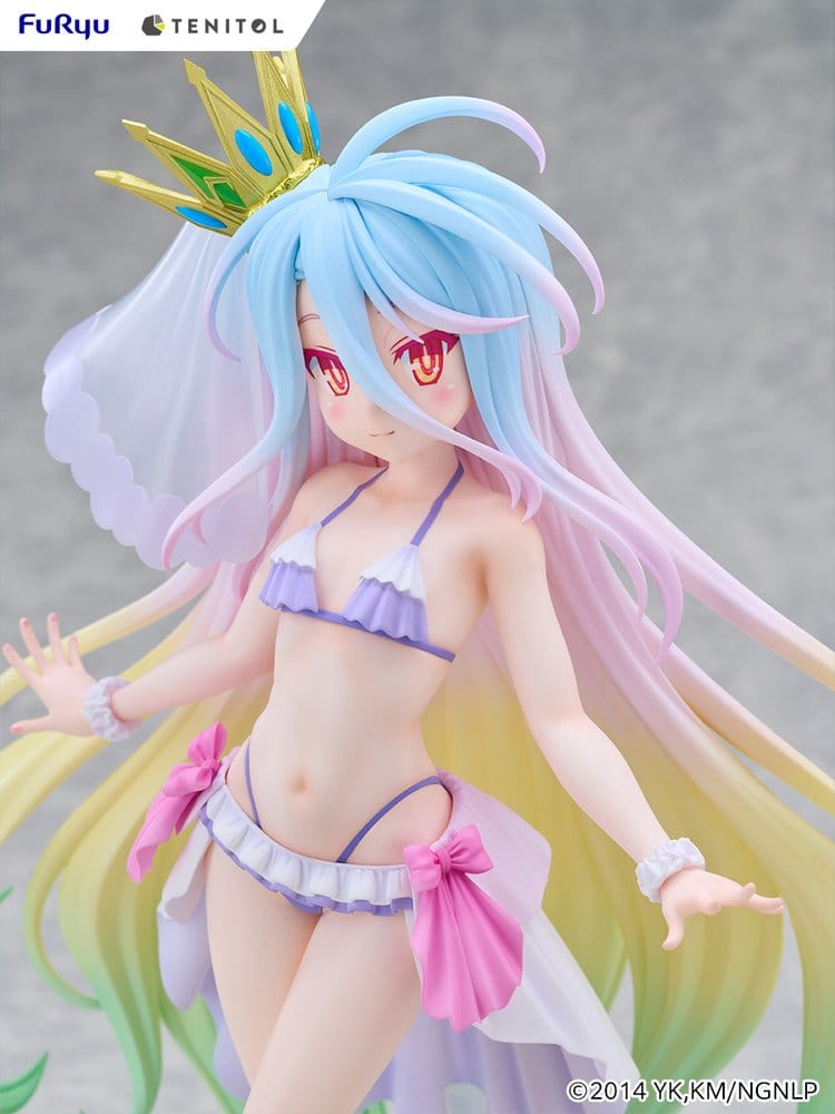 No Game No Life Tenitol Tall PVC Figure Shiro swimwear dress Ver. 29 cm - Bild 9