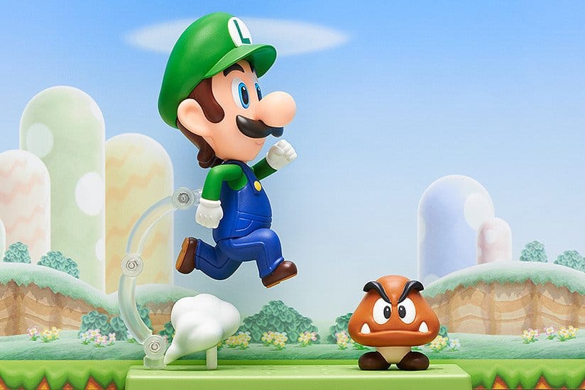 Super Mario Nendoroid Action Figure Luigi 10cm - Image 4