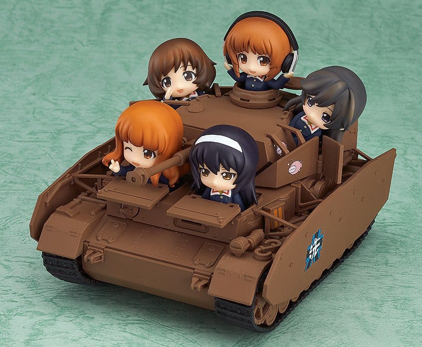 Girls und Panzer das Finale Nendoroid More Vehicle Panzer Kampfwagen IV Ausf.D (H Ver.) 8 cm - Bild 4