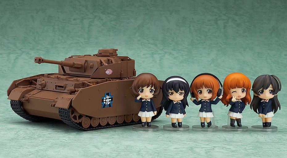 Girls und Panzer das Finale Nendoroid More Vehicle Panzer Kampfwagen IV Ausf.D (H Ver.) 8 cm - Bild 5