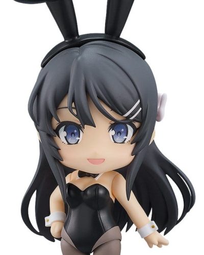 Rascal Does Not Dream of Bunny Girl Senpai Nendoroid Action Figure Mai Sakurajima: Bunny Girl Ver. 10 cm