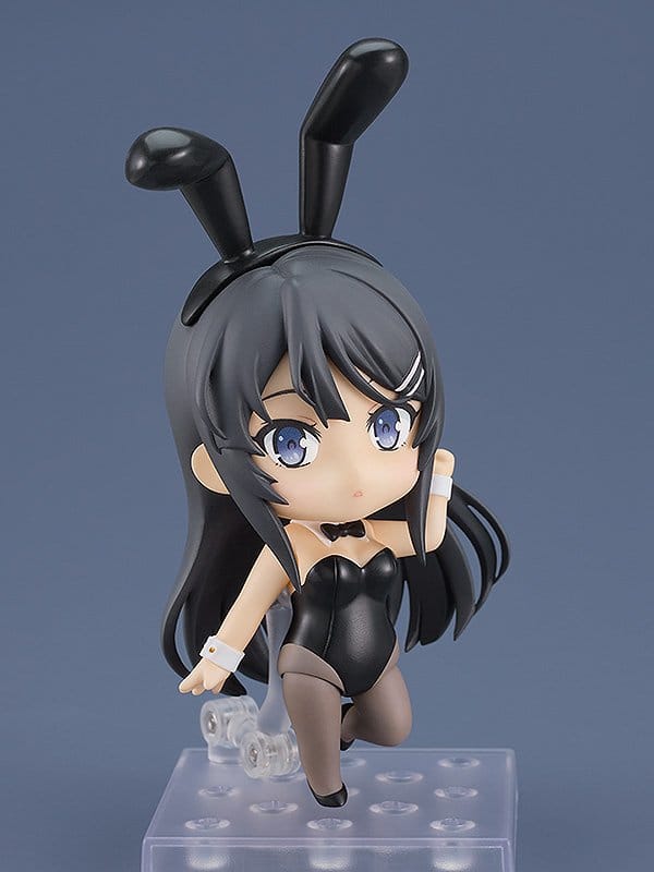 Rascal Does Not Dream of Bunny Girl Senpai Nendoroid Action Figure Mai Sakurajima: Bunny Girl Ver. 10 cm - Image 3
