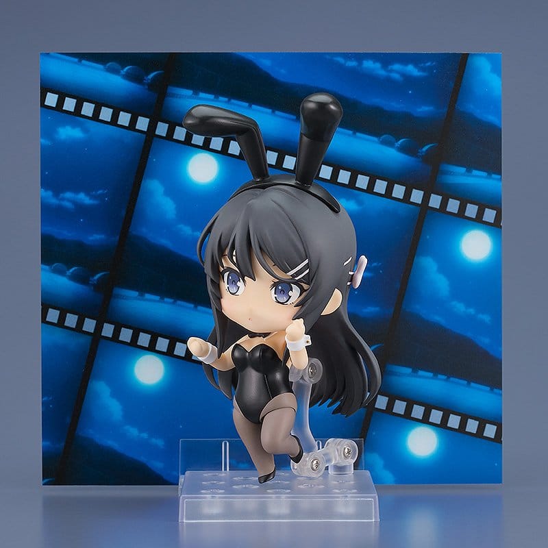 Rascal Does Not Dream of Bunny Girl Senpai Nendoroid Action Figure Mai Sakurajima: Bunny Girl Ver. 10 cm - Image 5