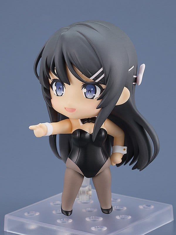 Rascal Does Not Dream of Bunny Girl Senpai Nendoroid Action Figure Mai Sakurajima: Bunny Girl Ver. 10 cm - Image 6