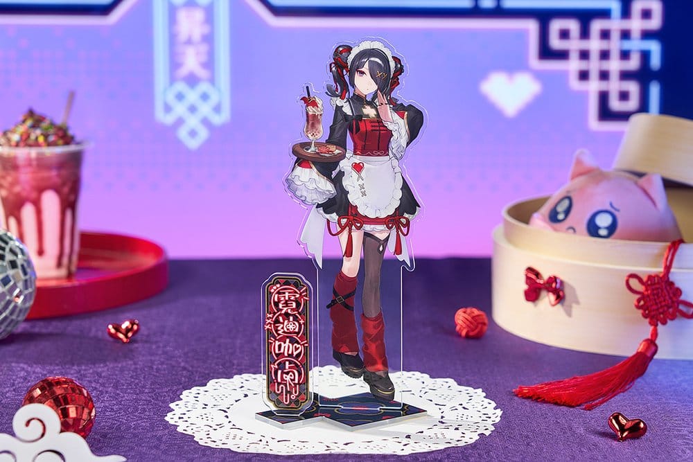 Needy Streamer Overload Needy Streamer Chinese Restaurant Series Acrylic Stand Ame 21 cm - Bild 3