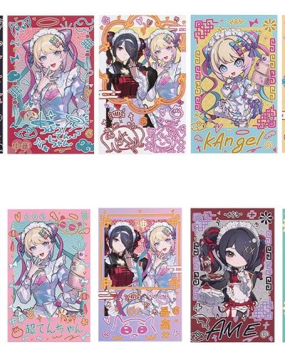 Needy Streamer Overload Needy Streamer Chinese Restaurant Series Trading Cards Collectible Instant Photo-Style 5 x 9 cm Blind Box Assortment 1x