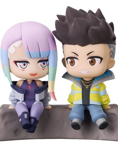 Cyberpunk: Edgerunners Qset+ PVC Figures 2-Pack David & Lucy 8 cm