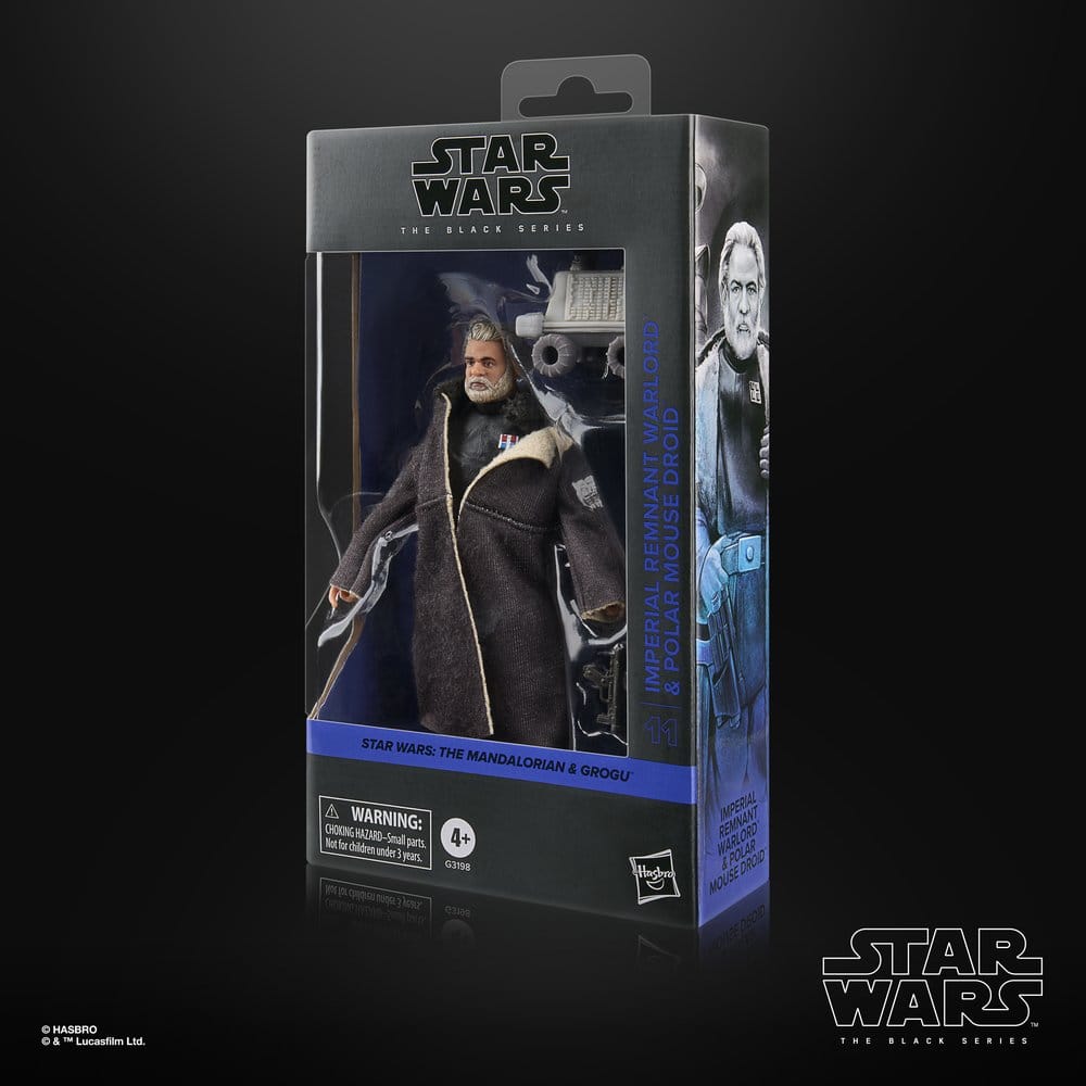 Star Wars: The Mandalorian & Grogu Black Series Action Figure Imperial Remnant Warlord & Polar Mouse Droid 15 cm - Bild 6