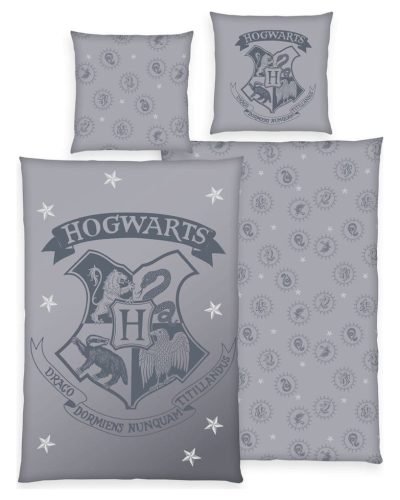 Harry Potter Bed Linen Mystical Gray 135 x 200 cm