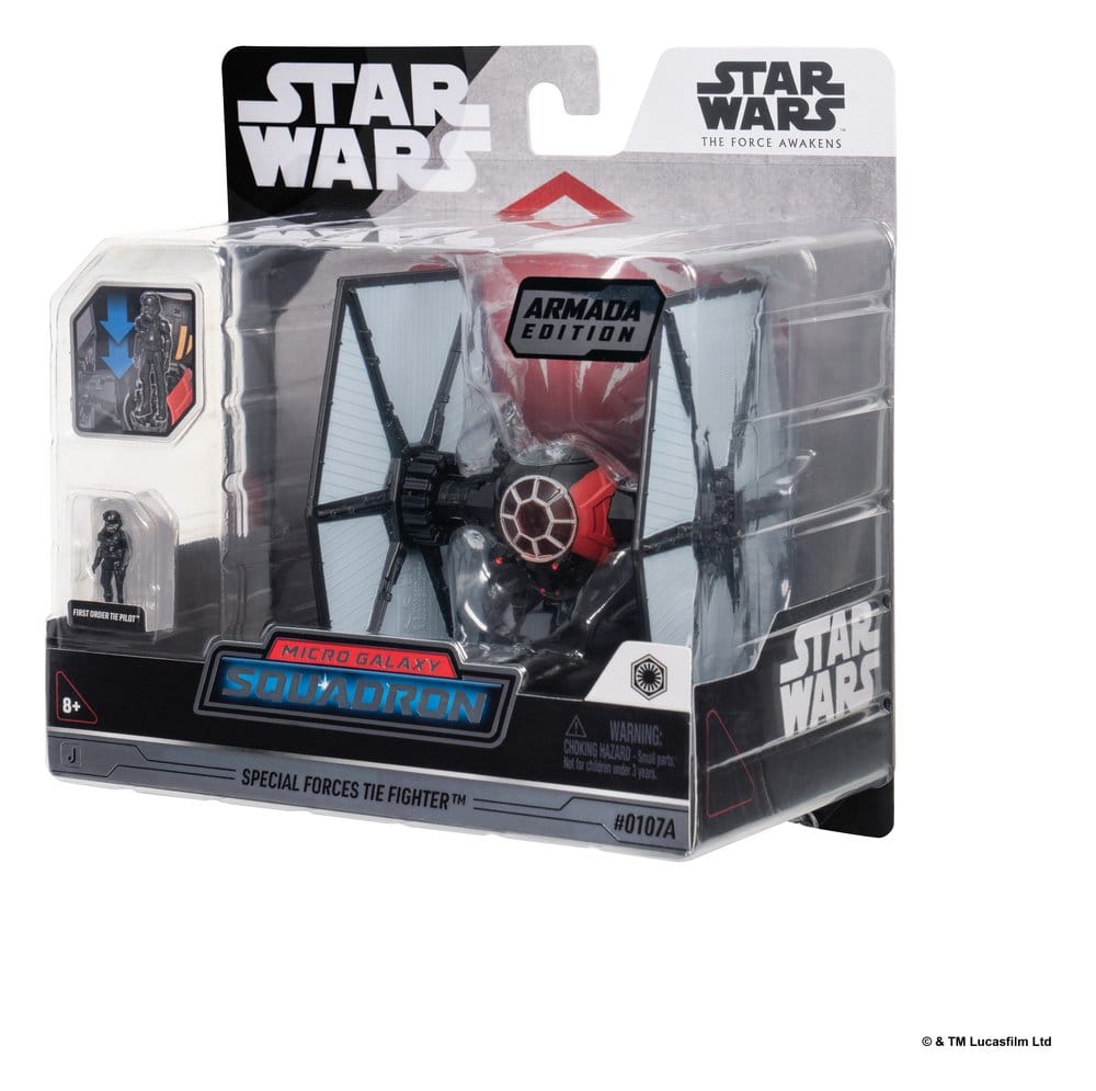 Star Wars Medium Vehicle & Figure set Special Forces TIE Fighter & First Order TIE Pilot (Armada Edition) - Image 6
