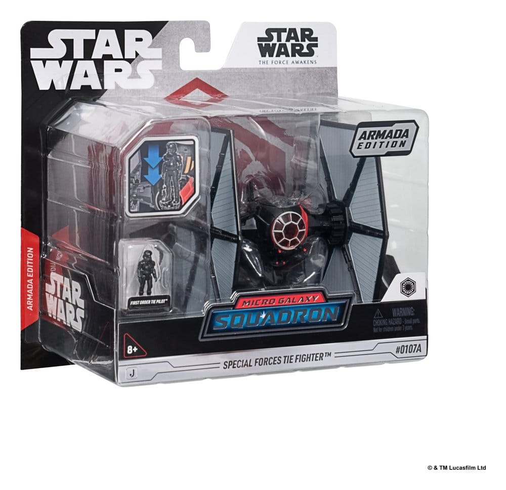 Star Wars Medium Vehicle & Figure set Special Forces TIE Fighter & First Order TIE Pilot (Armada Edition) - Image 7