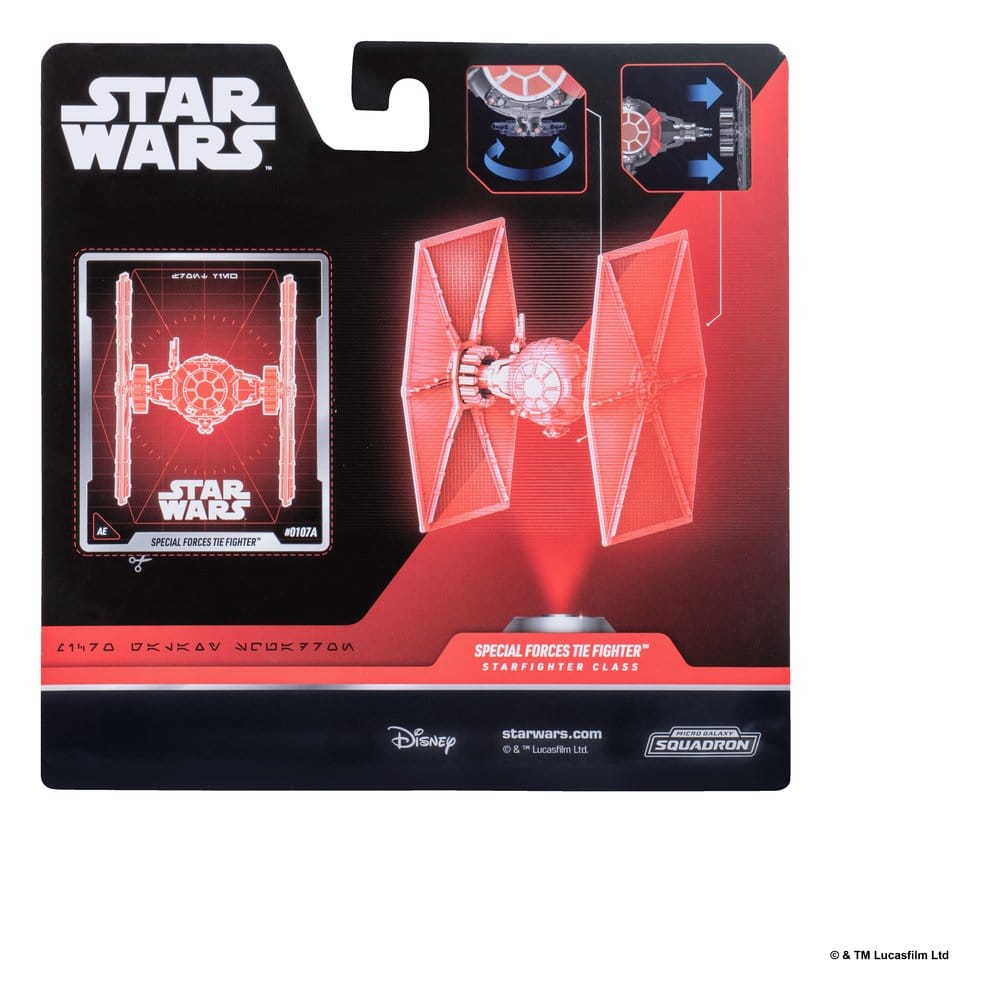 Star Wars Medium Vehicle & Figure set Special Forces TIE Fighter & First Order TIE Pilot (Armada Edition) - Image 8