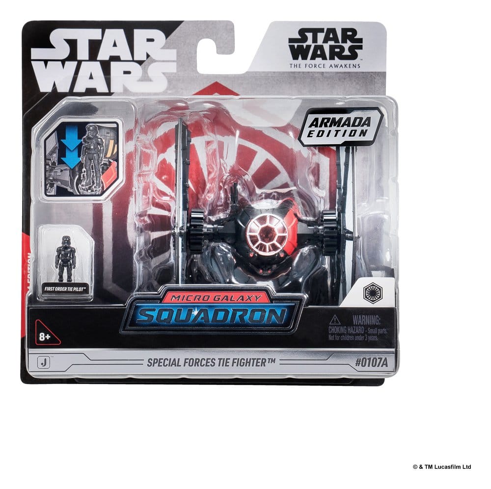 Star Wars Medium Vehicle & Figure set Special Forces TIE Fighter & First Order TIE Pilot (Armada Edition) - Image 9