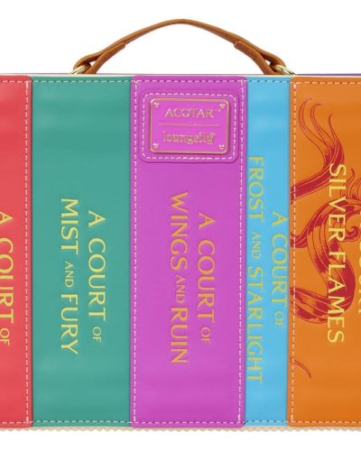 A Court of Thorns and Roses by Loungefly Crossbody Bag Book Series