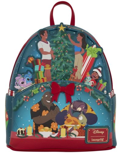 Lilo & Stitch by Loungefly Mini Backpack Holiday Celebration