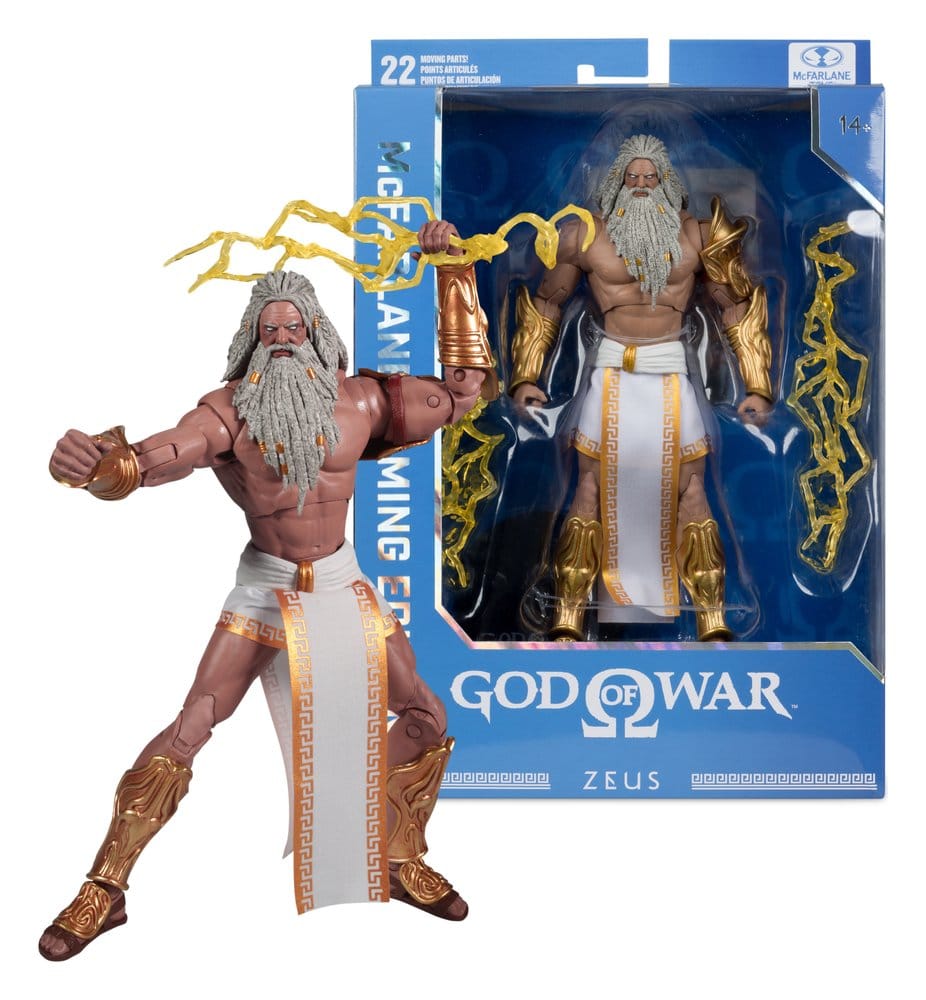 God of War McFarlane Gaming Edition Action Figure Zeus 18 cm - Bild 3