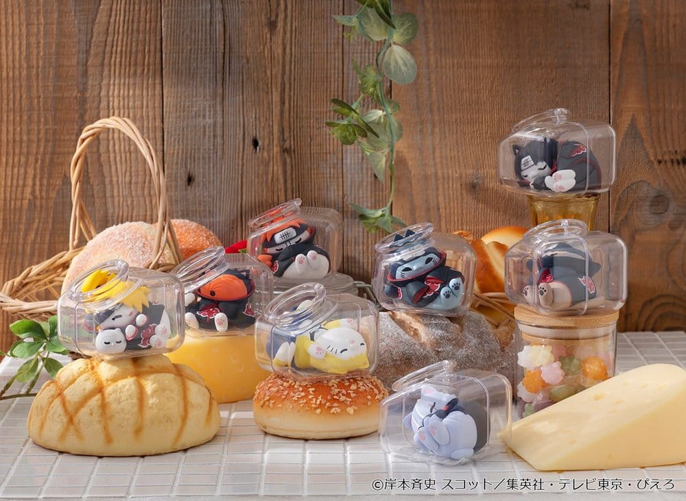 Naruto Shippuden Mega Cat Project Mini Figures Good Night Nyaruto! Gathering Akatsuki Edition Vol. 2 6 cm Blind Box Display (8) - Bild 10