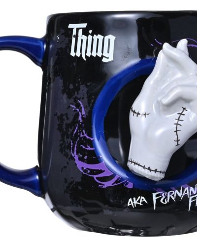 Wednesday Ceramic Mug Wednesday 2D Relief Figural