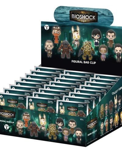 BioShock 3D PVC Bag Clips Series 1 Blind Bag Display (24)