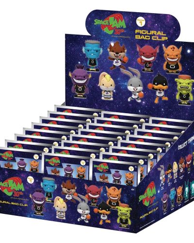 Space Jam 30th Anniversary 3D PVC Bag Clips Series 1 Blind Bag Display (24)