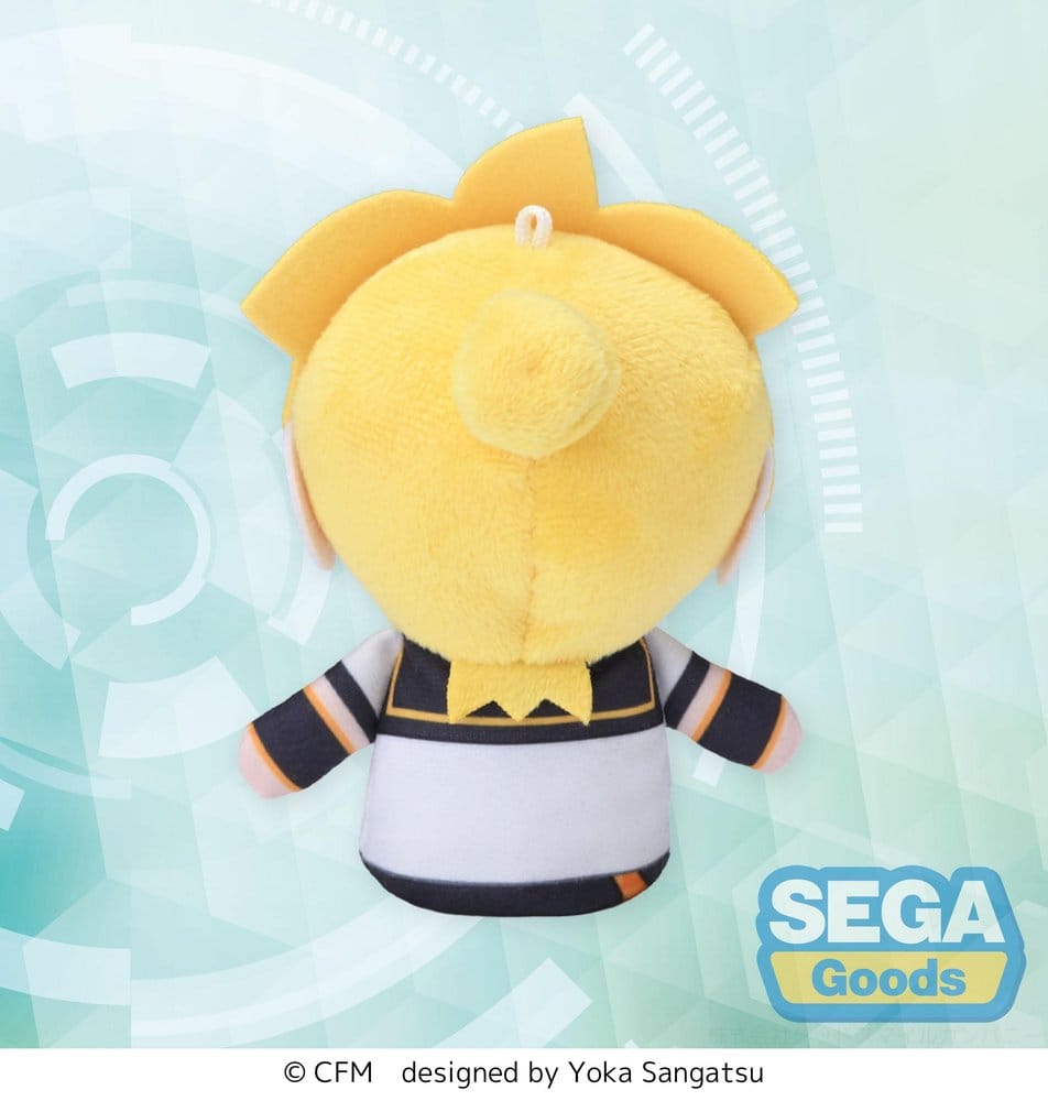 Kagamine Rin & Len Fuwa Petit Plush Figure Kagamine Len Finger Mascot 10 cm - Image 4