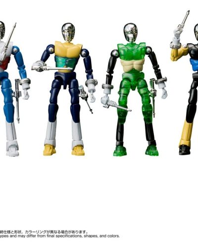 Microman Legacysoul Action Figures 4Pack SPYM M14X Set