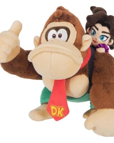 Donkey Kong Bananza Plush Figure Donkey Kong & Pauline 23 cm