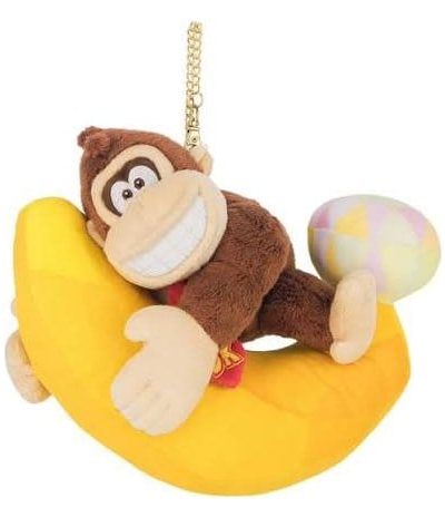 Donkey Kong Bananza Keychain Donkey Kong & Banandium Jumbo 22 cm