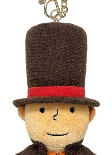Professor Layton and the New World of Steam Plush Keychain Metal 16 cm