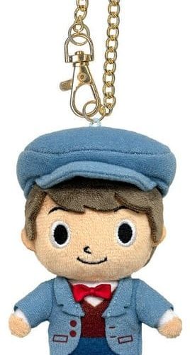 Professor Layton and the New World of Steam Plush Keychain Luke Metal 11 cm