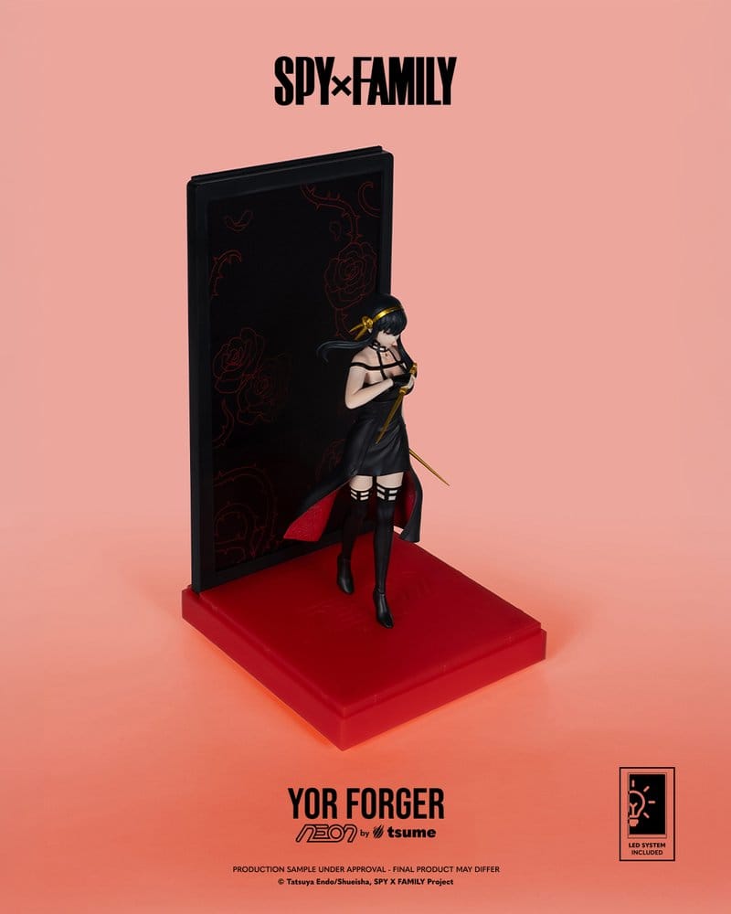 Spy x Family Neon Figure 1/9 Yor Forger 20 cm - Image 8
