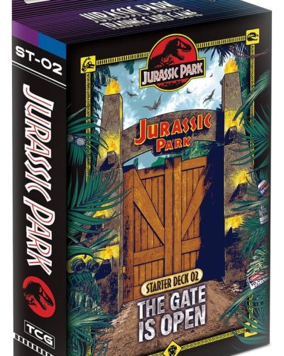 Jurassic Park TCG Starter Deck 02 The Gate Is Open Display (6) *English Version*